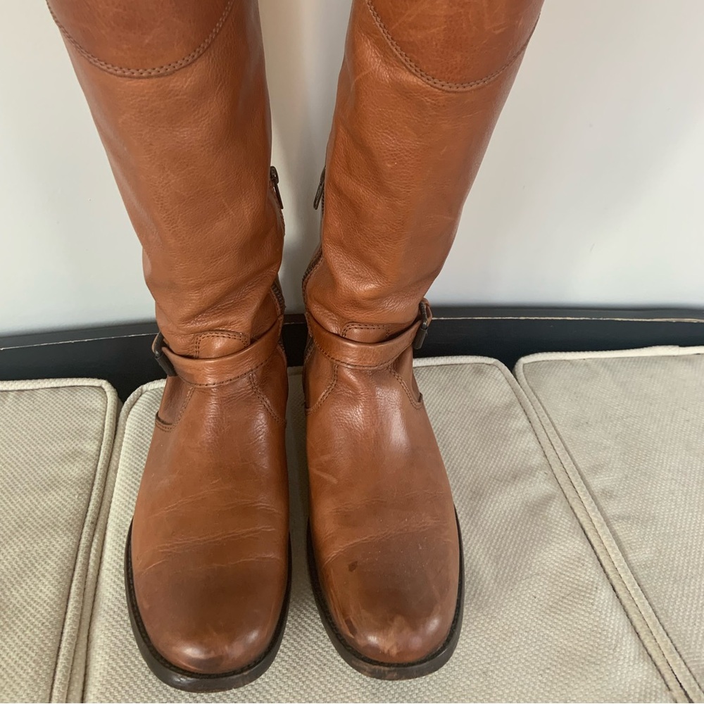 Frye Phillip Riding Boots size 10 whisky Brown